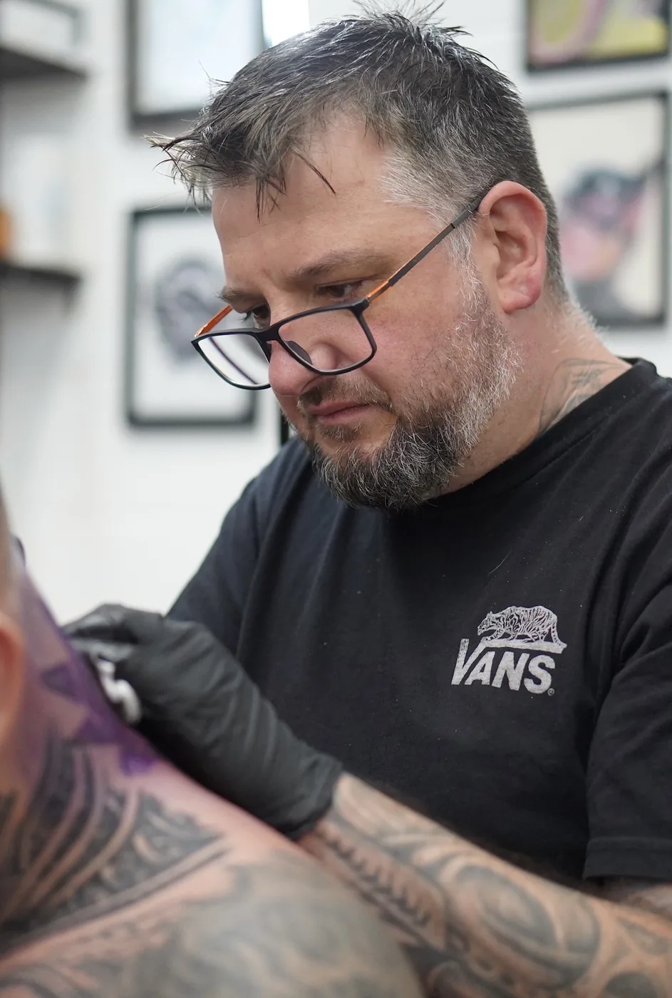 raf, colour & black and grey tattoo artist at shade. studio, yaxley peterborough